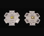 White (left) and Royal Blue LEDs