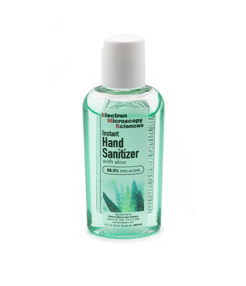 Hand Sanitizer, with Aloe, 2oz Squeeze Bottle