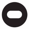 Picture of Oval Hole 2X1mm, Molybdenum