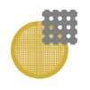 Picture of C-Flat™ Holey Carbon Grid Gold 1.2 µm Hole 1.3 µm Space 300 Mesh