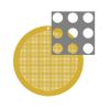Picture of C-Flat™ Holey Carbon Grid Gold 2.0 µm Hole 1.0 µm Space 400 Mesh