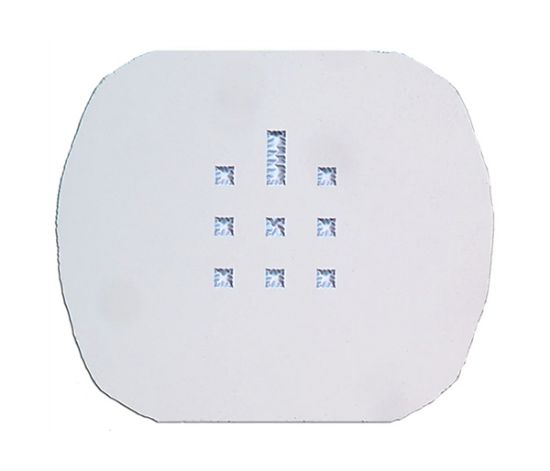 Picture of Non-Porous Pure Si TEM Window,(2)100x1500µm, 15nm