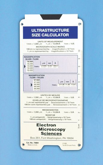 Picture of Ultrastructure Size Calculator