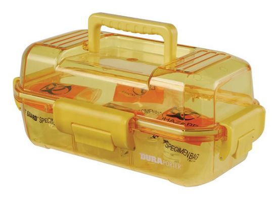 Picture of DuraPorter® Specimen Transport Box, Yellow