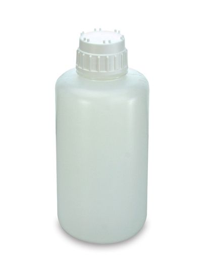 Picture of Heavy Duty Vacuum Bottle, PP w/White PP 53mm Screw Cap, 2 L