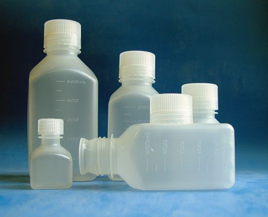 Picture of Polypropylene Square Bottles, Narrow Mouth