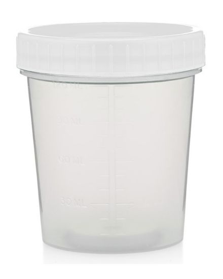Picture of Screw Top Urine Non-Sterile Specimen Container 4 oz
