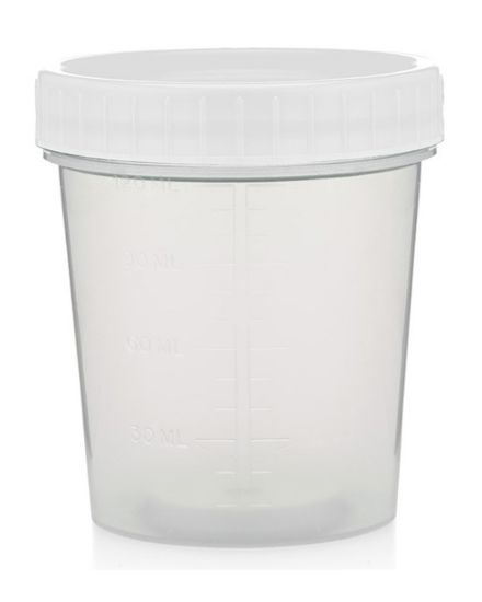 Picture of Screw Top Urine Non-Sterile Specimen Container 4 oz