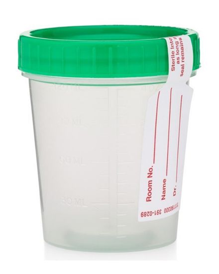 Picture of Screw Top Urine Sterile Specimen Container 4 oz