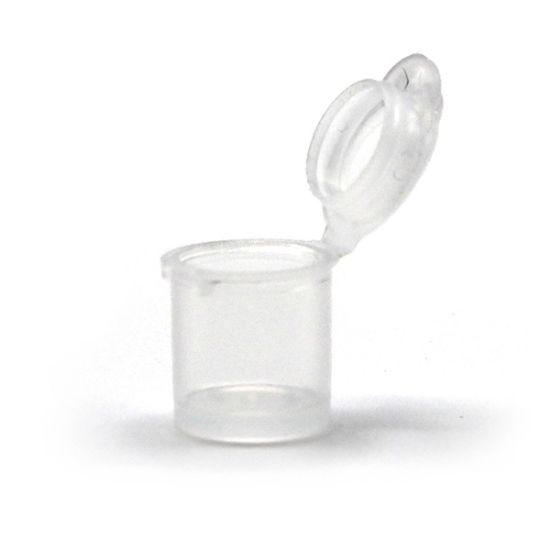 Picture of Micro Hinge Plast Vial, Round, 3.25 mL, 1.18"x.44"