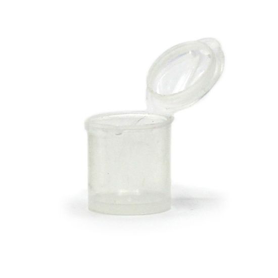 Picture of Micro Hinge Plast Vial, Round, 9.76 mL, 1.57x0.59"