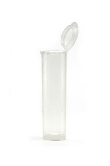 Picture of Micro-Sized Hinged Plastic Vials, Round, 57.66 mL, 1.57x2.47"