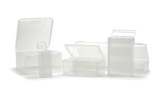 Picture of Hinged Rectangular Plastic Boxes , 51.75mL
