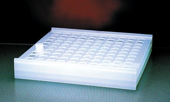 Picture of Scintillation Vial Rack, 100 Place, Welded