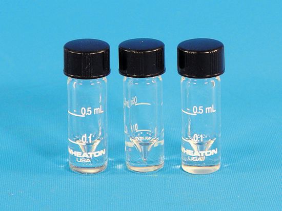 Picture of V-Vials®, Clear w/Caps, 0.3mL