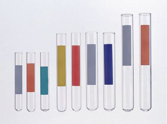 Picture of Test Tubes, 12mm x 75mL, Orange Label