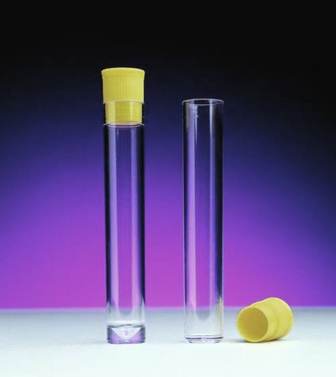 Picture of 12 ml Flat Bottom Tube, no cap (Polypropylene only)