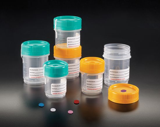 Picture of Eco-Friendly SpecTainer™, 120mL, Non-Sterile, Conventional, Gold