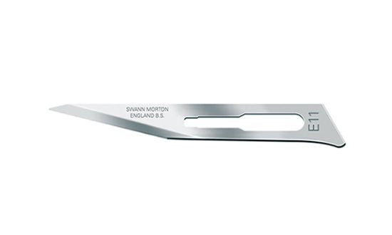 Picture of Swann-Morton® Blade, Sterile Carbon Steel Size E11