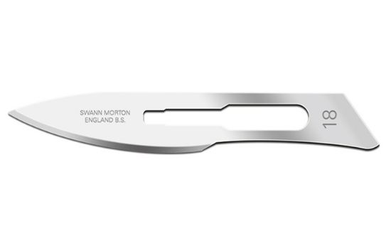 Picture of Swann-Morton® Blade, Sterile Stainless Steel Size 18