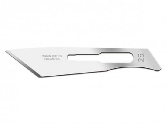 Picture of Swann-Morton® Blade, Non-Sterile Carbon Steel Size 25