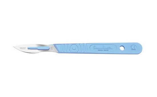 Picture of Swann-Morton® Disposable Scalpel, Sterile Size 23, Blue Handle