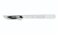 Picture of Feather™ Scalpel Handle with Blade; Disposable