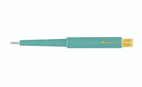Picture of Miltex® Biopsy Punch with Plunger, 1.5mm, Yellow