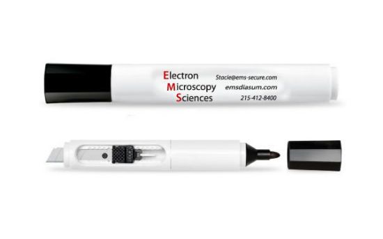 Picture of EMS 2-in-1 Cutter Permanent Marker Black