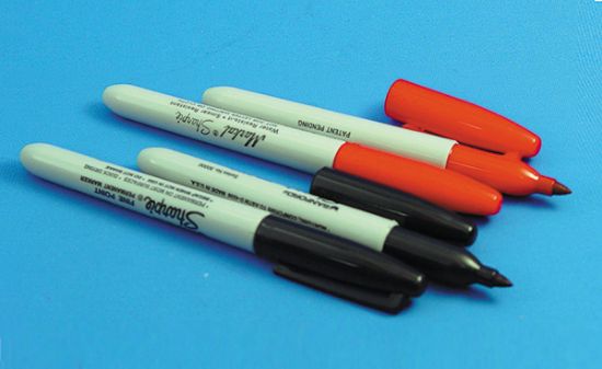 Picture of Marker Pen, Red Felt Tip