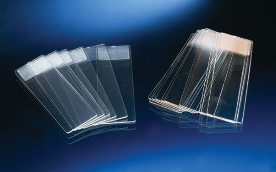 Picture of Permanox™ and Polystyrene Microscope Slides
