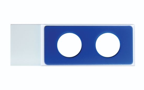 Picture of PTFE Printed Slides with Blue Mask