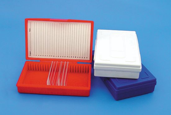 Picture of Color Microscope Slide Boxes