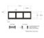 Picture of 3 Well ProPlate™ Module Only/ 18 X 20 mm, Without Clips
