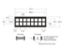 Picture of 16 Well ProPlate™ Module Only/ 7 X 7 mm, Without Clips