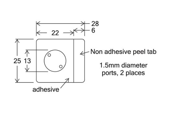 Picture of HybriWell™️ Seal Chamber, 18 µl