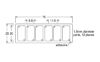 Picture of HybriWell™️ Sealing Chamber, 50 µl, 9.8mm X 20mm X 0.25mm Depth