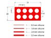Picture of S/S Press To Seal Gasket 9mm (D), 0.5mm -Depth