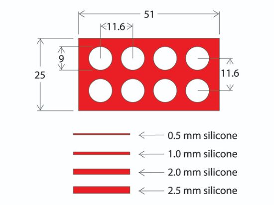 Picture of S/S Press To Seal Gasket 9mm (D), 0.5mm -Depth