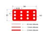 Picture of S / S Press to Seal Gasket, 4.5mm (D), 0.5mm -Depth, 12 Well