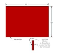 Picture of A / A Clear Sheet Materials, 13X15 Cm, 0.25mm