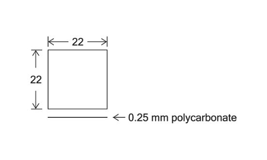 Picture of Hybrislip Cover, 22X22mm