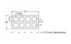 Picture of Secure Seal Spacers, 19X0.12mm Deep