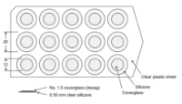 Picture of Secureslip Coverslip 15 Well - 12mm Dia