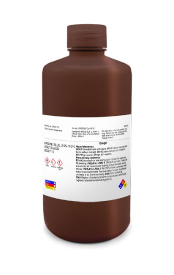 Picture of Aniline Blue Solution