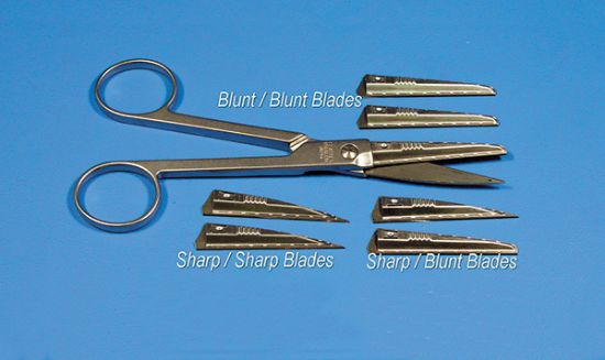 Picture of Tissue-Tek® Blade Scissors, Blunt/Blunt