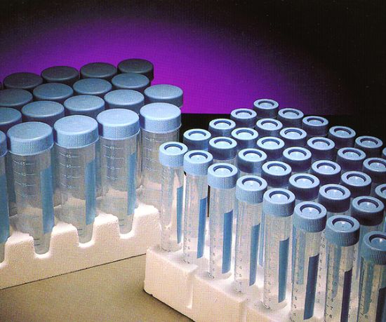 Picture of Centrifuge Tubes, 50 mL, Copolymer, Sterile