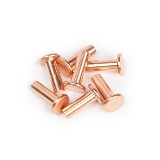 Picture of Mini Pin, Copper, Head 6.6x1.3mm, Pin 9.5mm