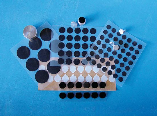 Picture of Carbon Tabs With Aluminum Backing, 12mm Dia.