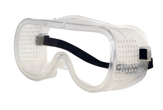 Picture of Safety Goggle, Perforated Frame, Small Size (5 ¾” X 2 ½”)